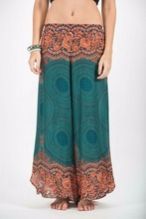 COTTON PRINTED HINDU ELEPHANT MINI SKIRTS