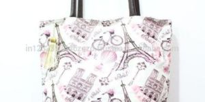 Western Fashion Casual Paris Tote Shoulder Bag