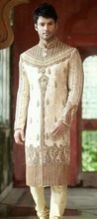 Hot Crystal Work Groom Wedding Sherwani