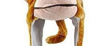 Monkey Face Shaped Warm Stuffed Child Winter Cap