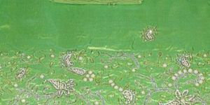 Raw Silk George Wrapper