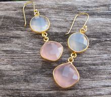 925 Sterling Silver Gold Vermeil Earrings