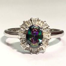 925 Silver Ring Ladies Ring Cubic Zirconia Stone