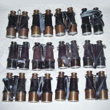 Solid Brass Antique Binoculars
