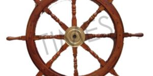 Nautical Wooden Ship Wheel