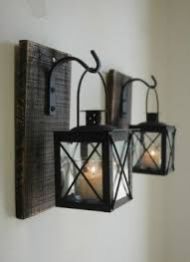 Iron Hanging Candle Holder