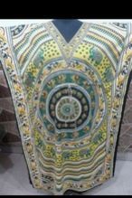 Long Kaftan Printed Ponchos