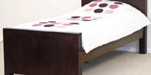 Mantis Dark Solid Mango Single Bed
