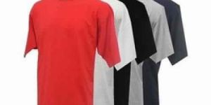 Mens Basic Round Neck Plain T-Shirts