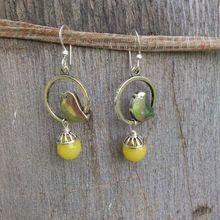 Fashionable German Silver Earring