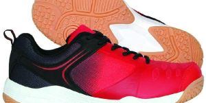 Hy Court Red Badminton Shoes