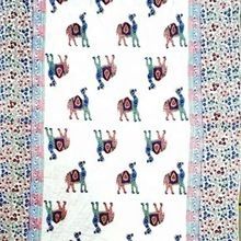 Handmade Block Printed Indian Rajsthani Cotton Double Bed Quilts