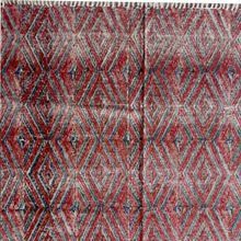Handmade Flat Weave Cotton Block Printed Rug Carpet