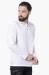 MELANGE Printed Band Collar Full Sleeves Shirt