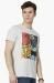 SMILEY Chest Print Crew Neck T-Shirt