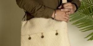 Jute Laptop Bag with Sling