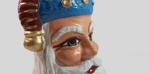 Santa Claus Face Pen Stand