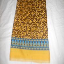 Designer Printed Crepe Silk Saree