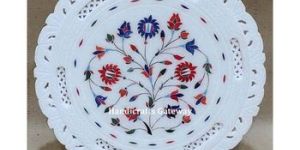 White Marble Natural Stone Plate for Kitchen Decoration