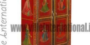 Royal Painted Wooden Cupboard Almira