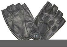 Biker Gloves in Leather