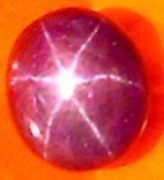 Ruby Star Cabochon
