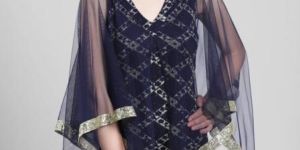 Women Polyester above Knee Party Dress