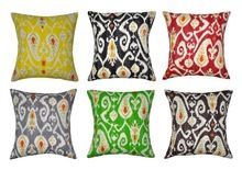 Indian Kantha Cushion Cover Multi Color Cotton Cushion Cover