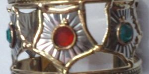 Designer Metal Cuff Bangle