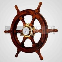 Nautical Ship Wheel Clock