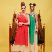 Ladies Embroidered Fusion Kurta