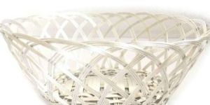 Hand Woven Kitchen Table Bread Fruit Aluminium Basket