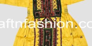 Kuchi Hand Embroidered Balochi Dress