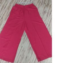 Pink Colour Rayon Palazzo Free Size