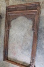 Wooden Antique Old Door Arch