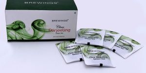 Green Tea Bags Clear Darjeeling