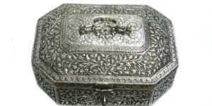White Metal Box
