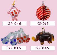 Glass Lampwork Pendants