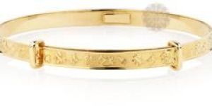 Feminine Cuteness Golden Bangle
