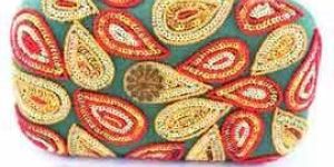 Multicolor Embroidered Clutch
