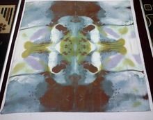 Marble Dyed Foulard Scarves