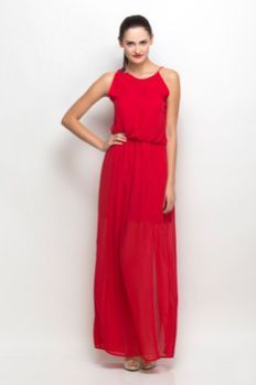 Asymetric Maxi Dress