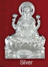 Silver Laxmi Mata Idol