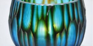 Double Layered Glass Candle Votive Holder