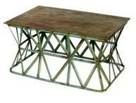 Rustic Finish Small Console Table