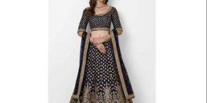 HEAVY EXCLUSIVE WOMEN WEAR DESIGNER BRIDAL LEHENGA