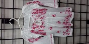 Girls Romanian Tye up Top