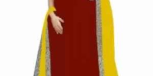 Mheroon Anarkali Suit with Cutwork York