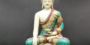 Brass Idol Medicine Buddha Statue