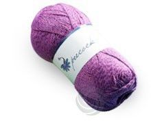 Metallic Cotton Hand Knitting Yarn